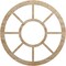 Ekena Millwork Grace Wood Fretwork Pierced Ceiling Medallion, Red Oak, 16"OD x 5 3/4"ID x 3/8"T CMWP16X0375GRRO - alternate 1